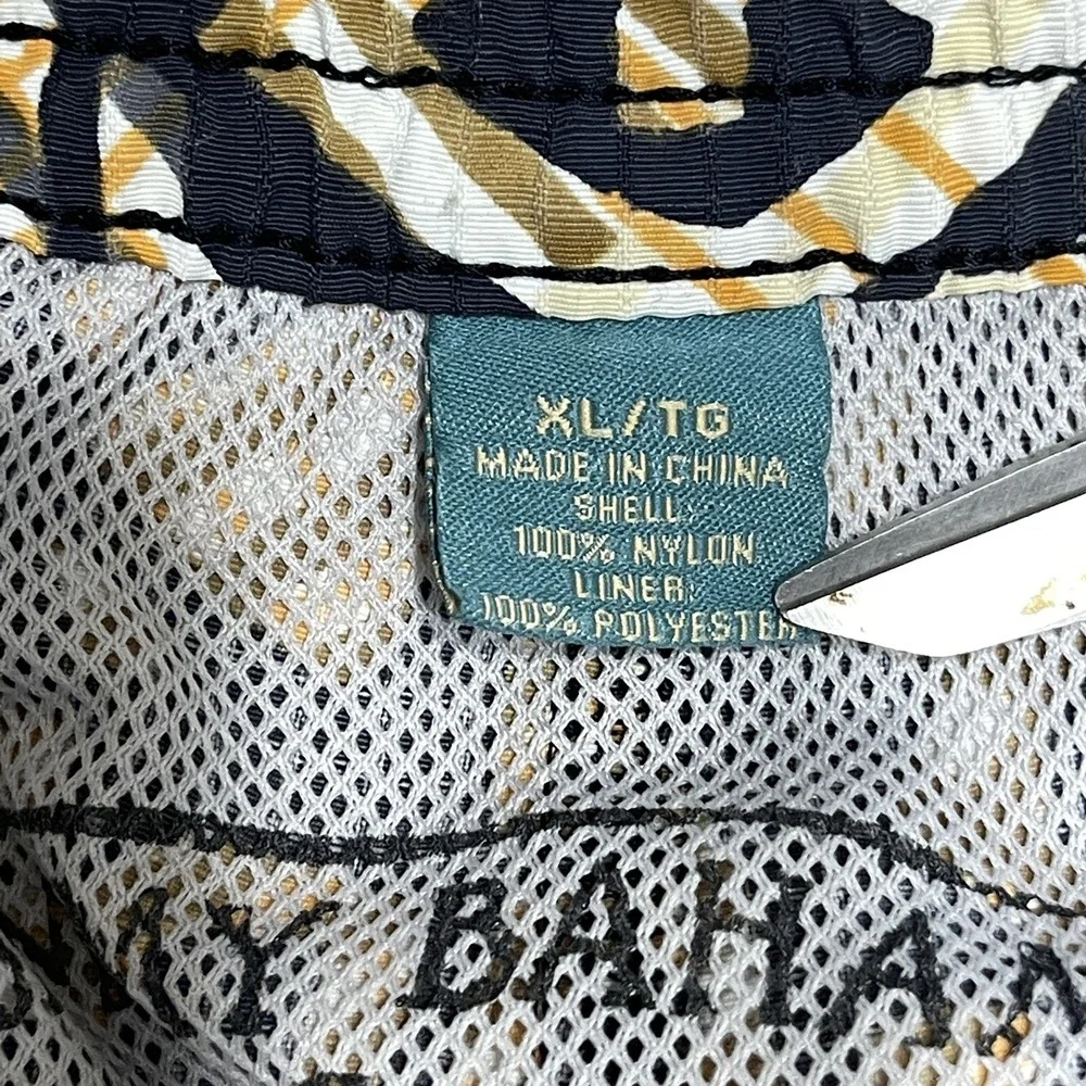 Tommy Bahama Mens XL Relax Tropical  Swim Trunks Pockets Lined Geometric 40